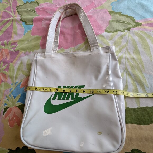 Nike Bag Sport Gym Yoga Water Resistant Zip Closure White Unisex 14x14x5 - Picture 3 of 16